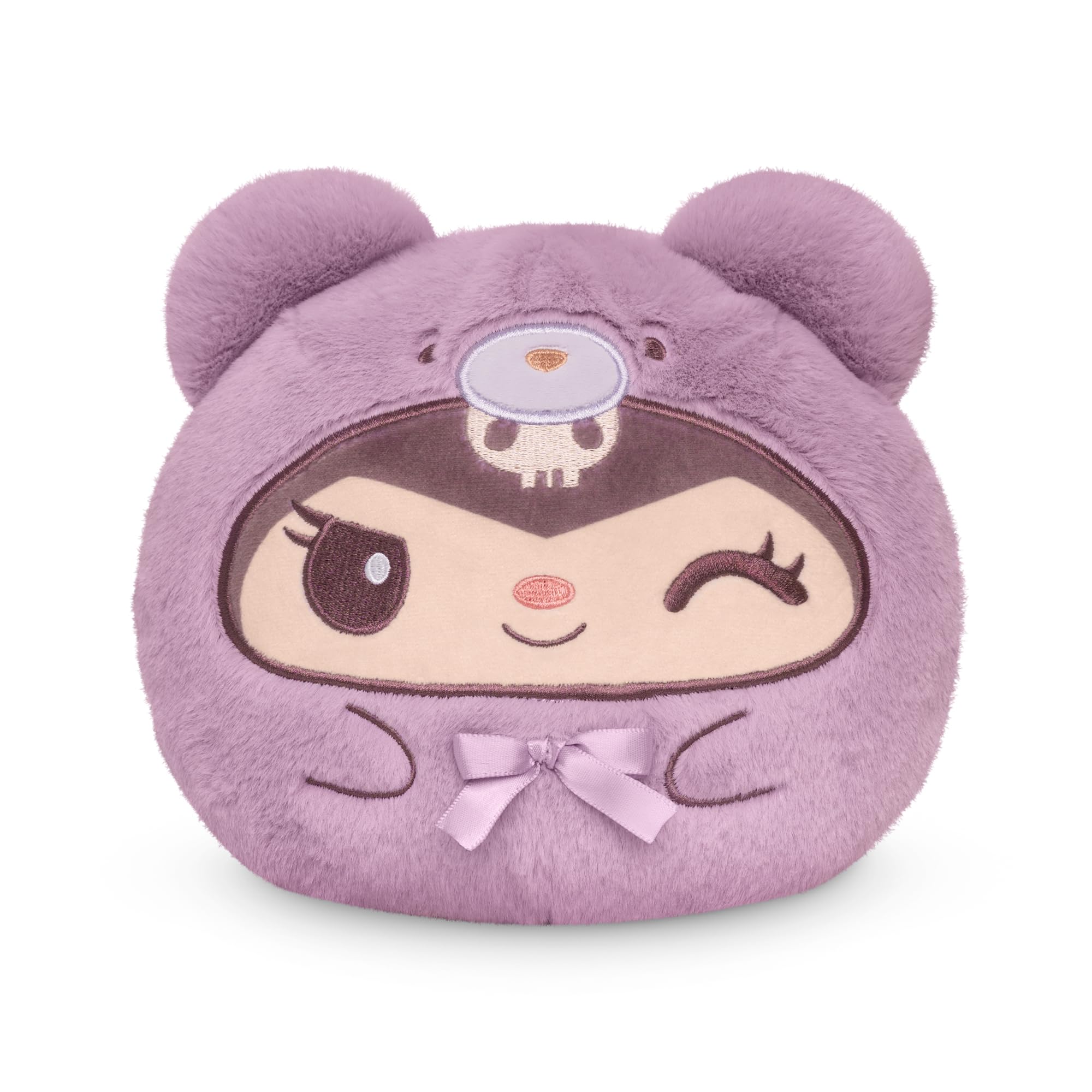 Amazon.com: TeeTurtle Reversible Sanrio Kuromi Plushie 6-Inch